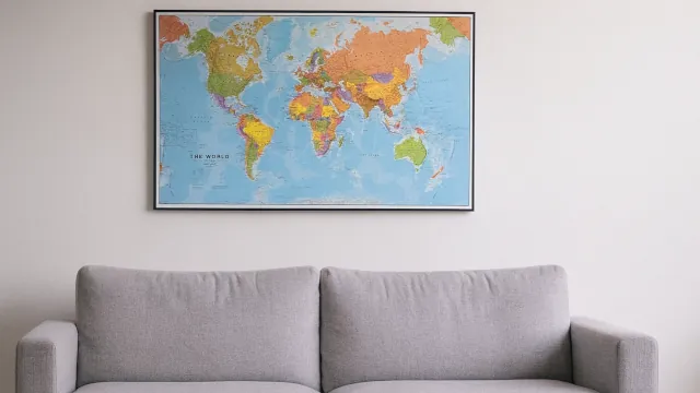 Maps International World Wall Map