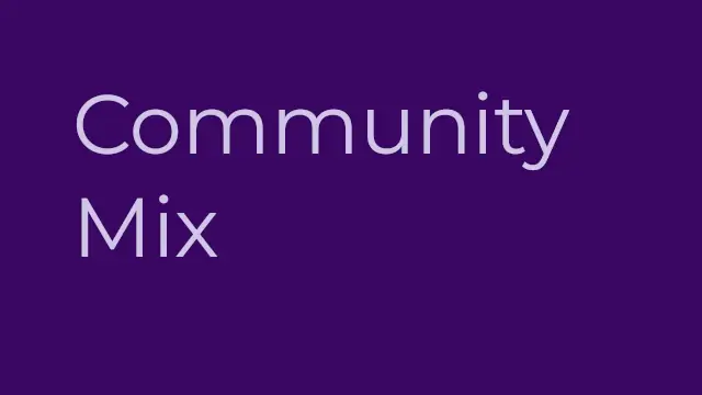 Community Mix
